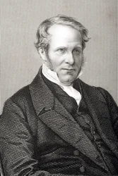 Reverend Baptist Wriothesley Noel (1799-1873) engraved by D.J. Pound from a photograph, from 